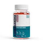 FormuLabs Ashwagandha + Vitamin B6 mixed berries gummies bottle, 60 count