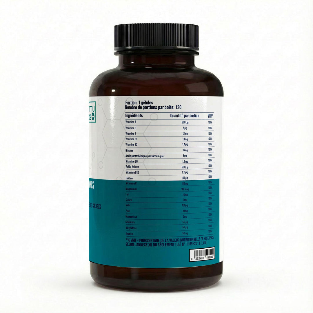 FormuLabs Multivitamin and Mineral Complex softgels bottle, 120 count – view 2