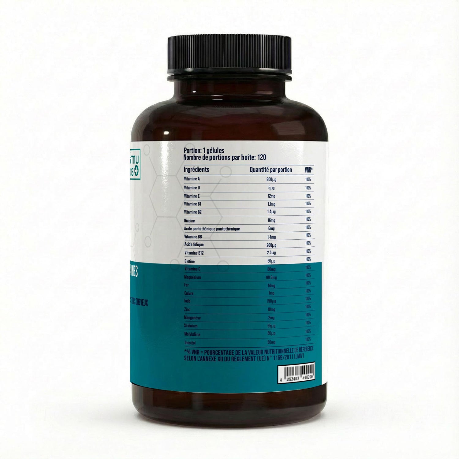 FormuLabs Multivitamin and Mineral Complex softgels bottle, 120 count – view 2