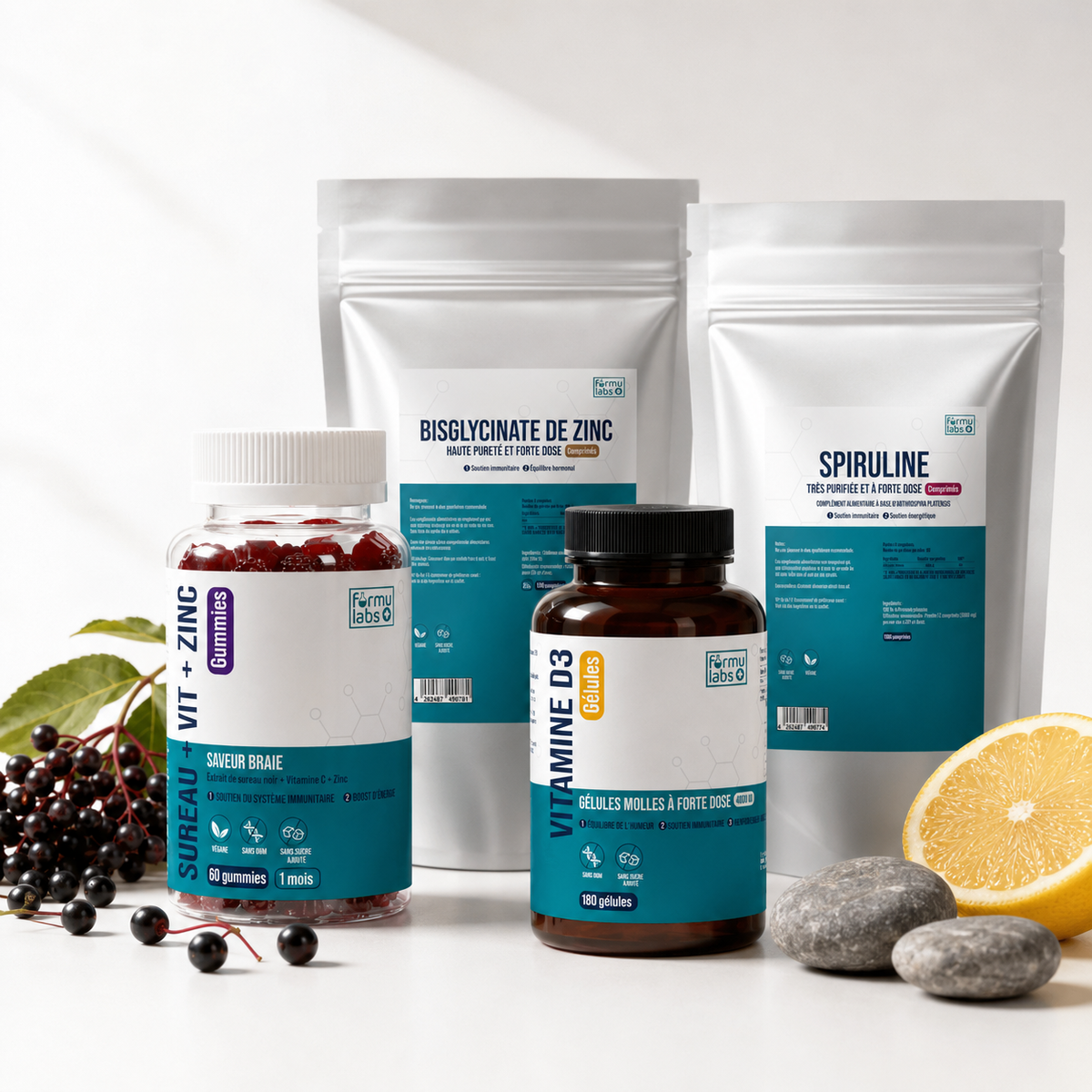 FormuLabs The Immunity Stack supplement bundle