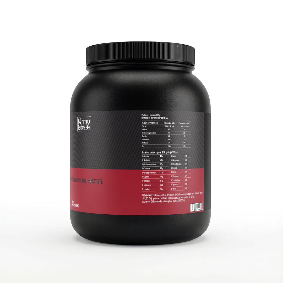 FormuLabs Premium Whey Protein vanilla pouch, 1000g – view 2
