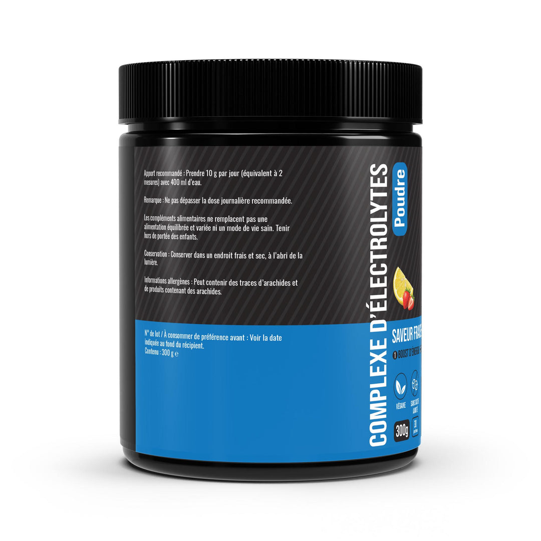 FormuLabs Electrolyte Powder strawberry lemon pouch, 300g – view 2