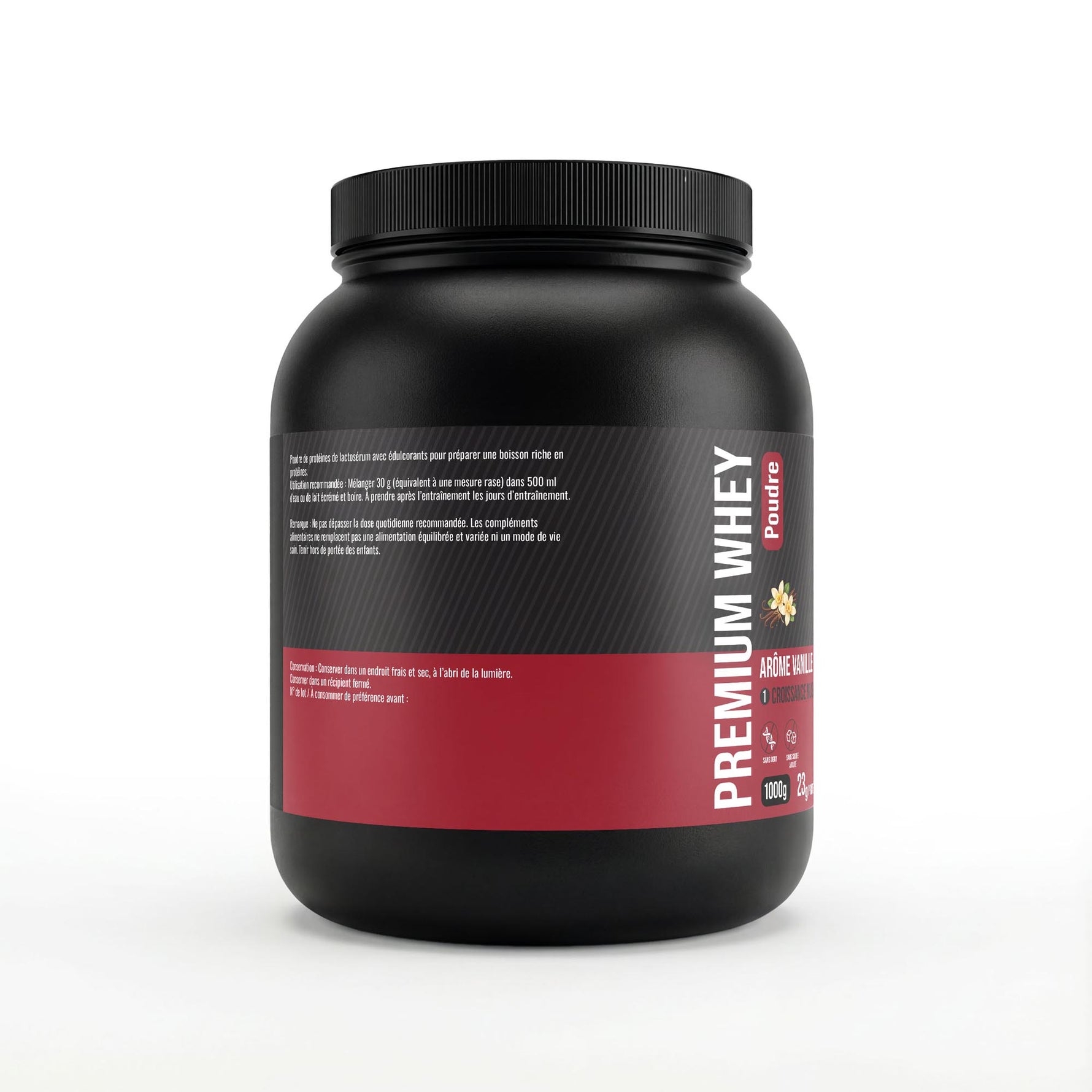 FormuLabs Premium Whey Protein vanilla pouch, 1000g – view 3